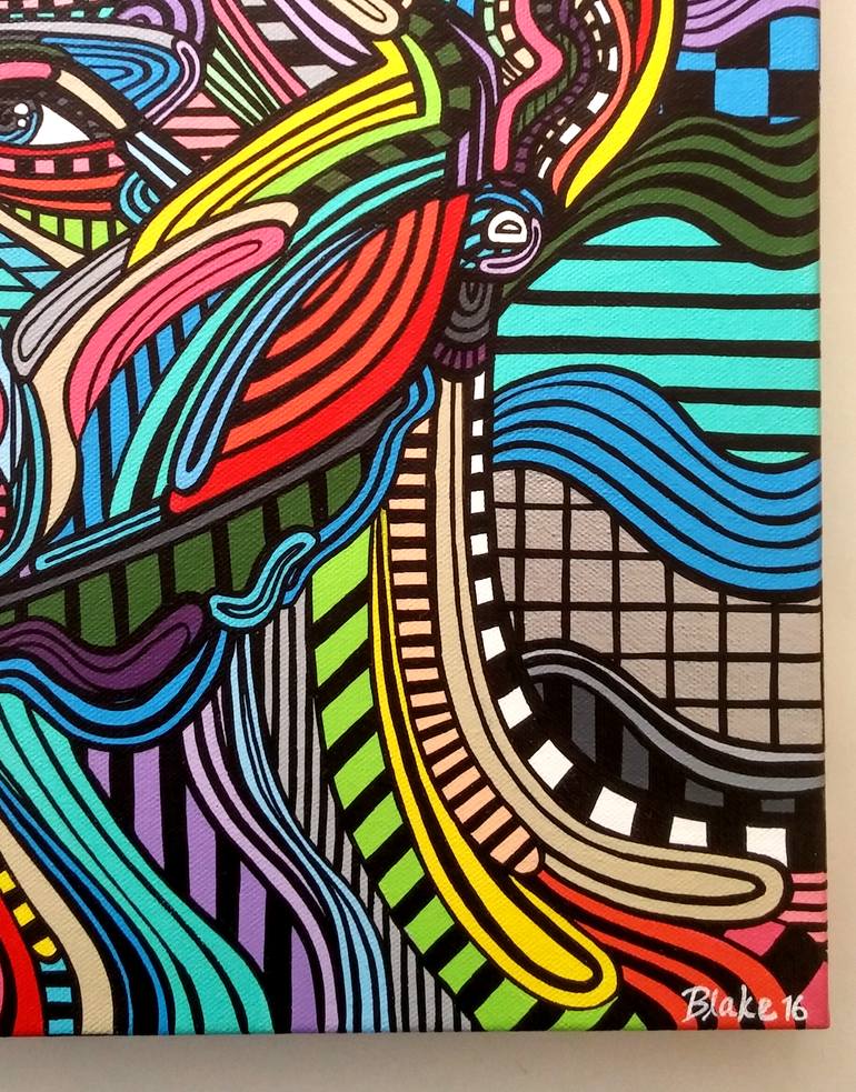 Original Expressionism Women Painting by Blake Chamberlain