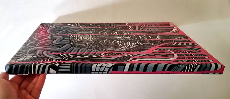 Original Abstract People Painting by Blake Chamberlain