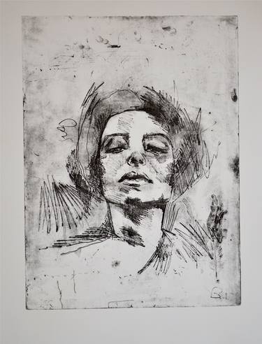 Print of Women Printmaking by Brandi Hofer