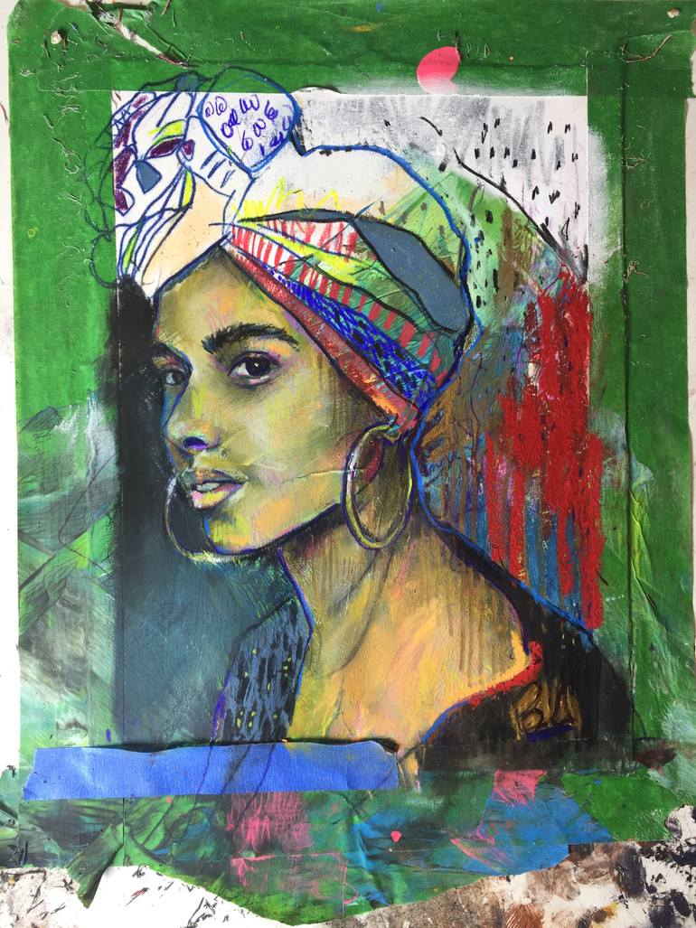 Original Figurative People Painting by Brandi Hofer