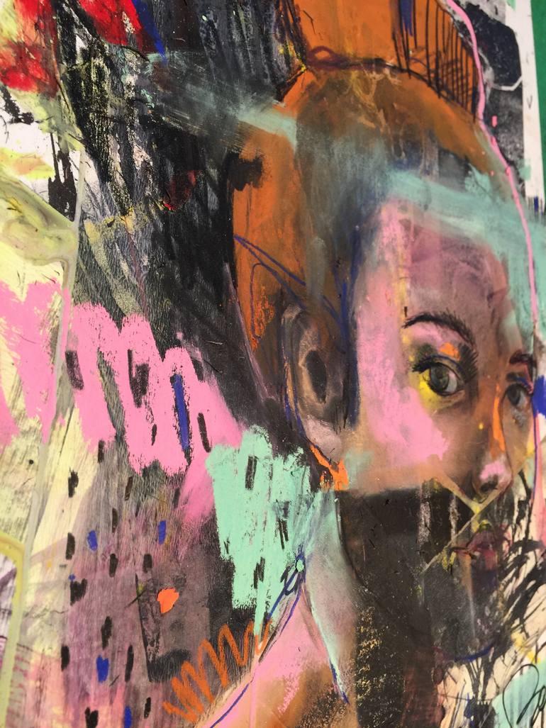Original Portraiture People Painting by Brandi Hofer