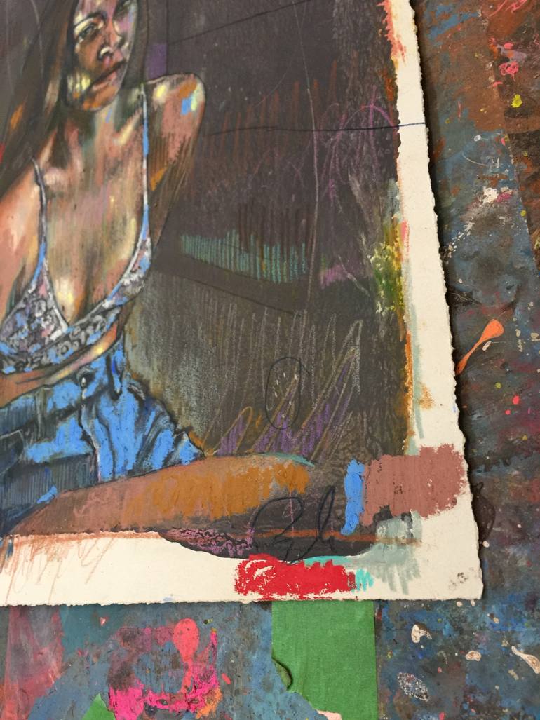 Original Expressionism People Painting by Brandi Hofer