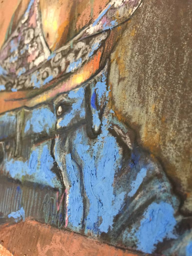 Original Expressionism People Painting by Brandi Hofer