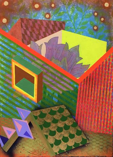 Original Abstract Home Paintings by Jieun June Kim