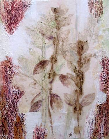 Original Fine Art Floral Paintings by Inge Wright