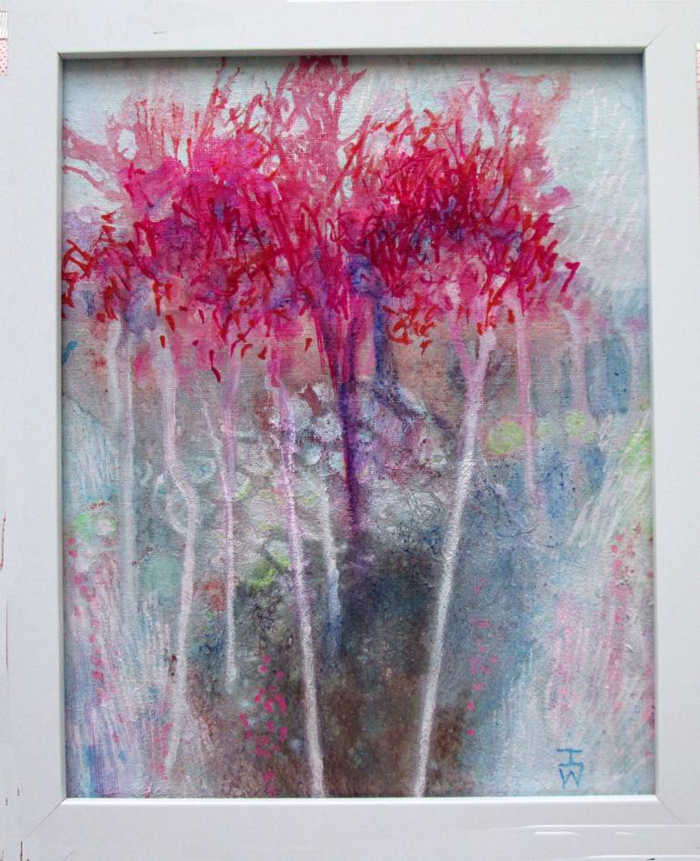 Original Abstract Expressionism Abstract Painting by Inge Wright