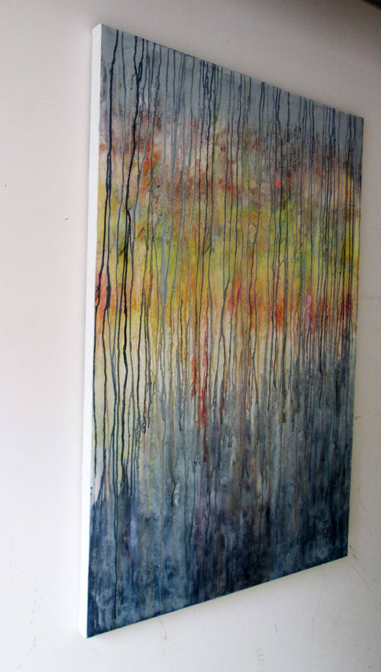 Original Abstract Expressionism Abstract Painting by Inge Wright