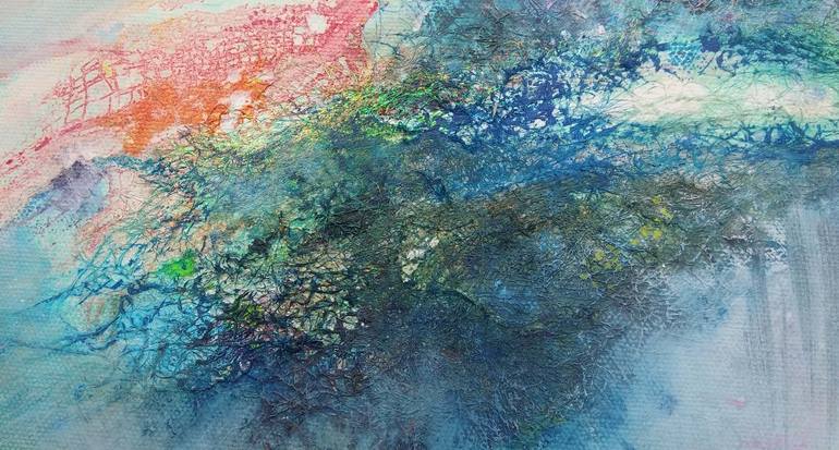 Original Abstract Expressionism Nature Painting by Inge Wright