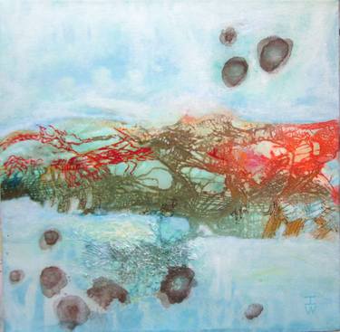 Original Abstract Expressionism Abstract Paintings by Inge Wright