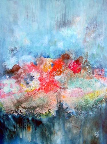 Original Abstract Expressionism Seascape Paintings by Inge Wright