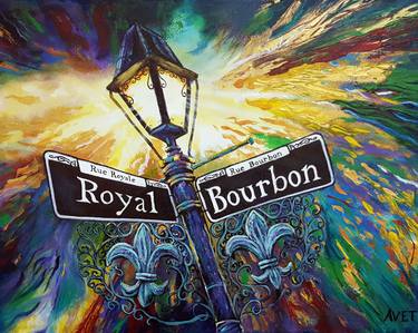 Bourbon Street Sign thumb