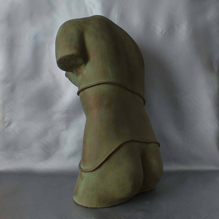 Original Fine Art Nude Sculpture by Manuel Calvo