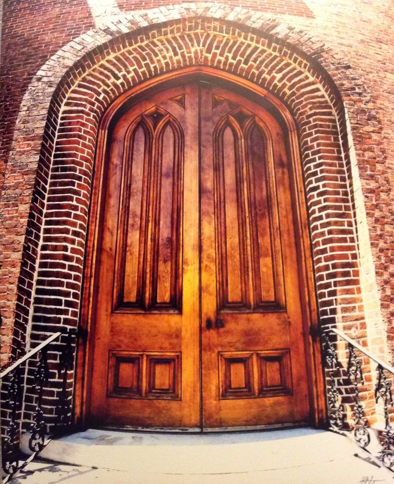 Church Door Photography by Kyle Ferguson | Saatchi Art