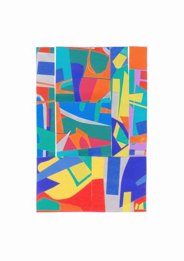 Print of Abstract Expressionism Abstract Collage by Deja Mar