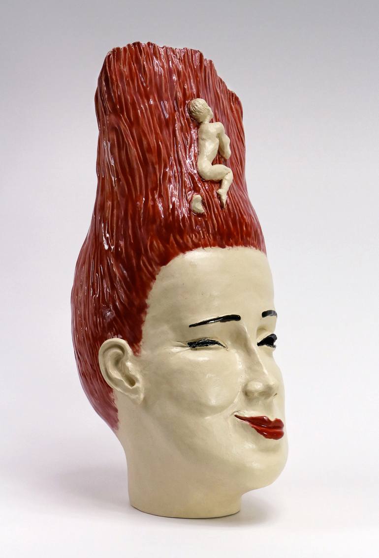 Original Women Sculpture by Monika Kaszynska