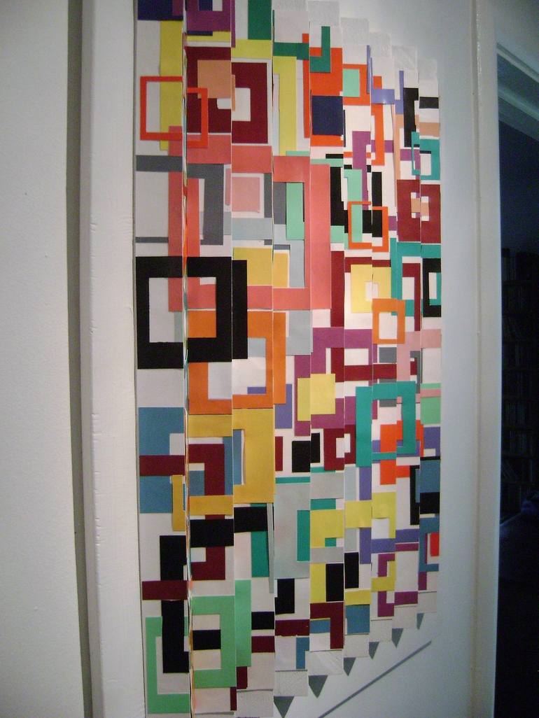 Original Abstract Geometric Sculpture by bob bradford