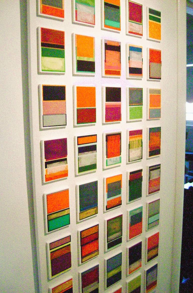 Original Abstract Wall Sculpture by bob bradford