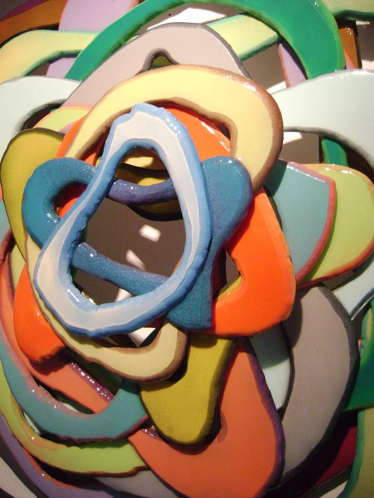 Original Abstract Wall Sculpture by bob bradford