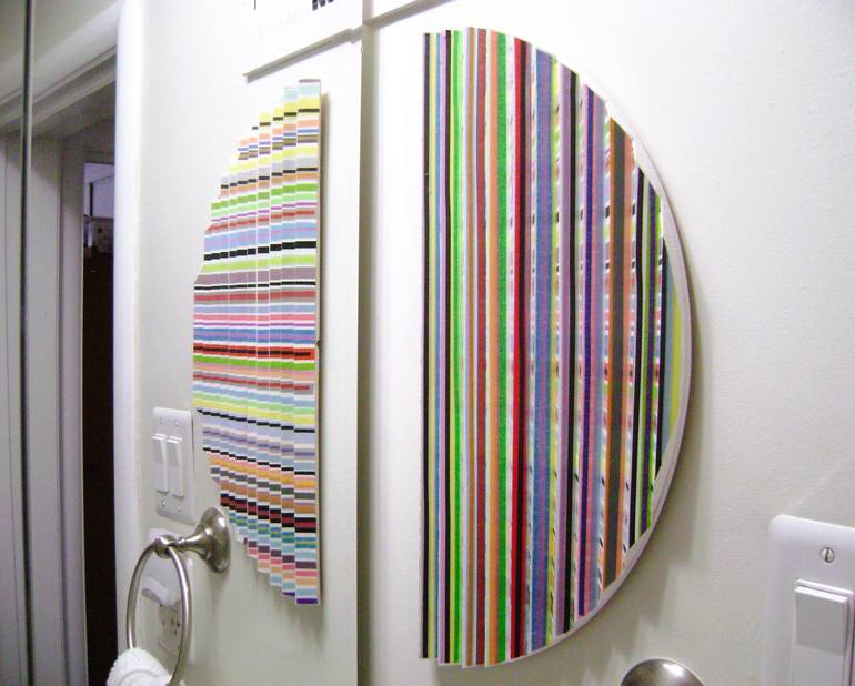 Original Abstract Wall Sculpture by Bob Bradford