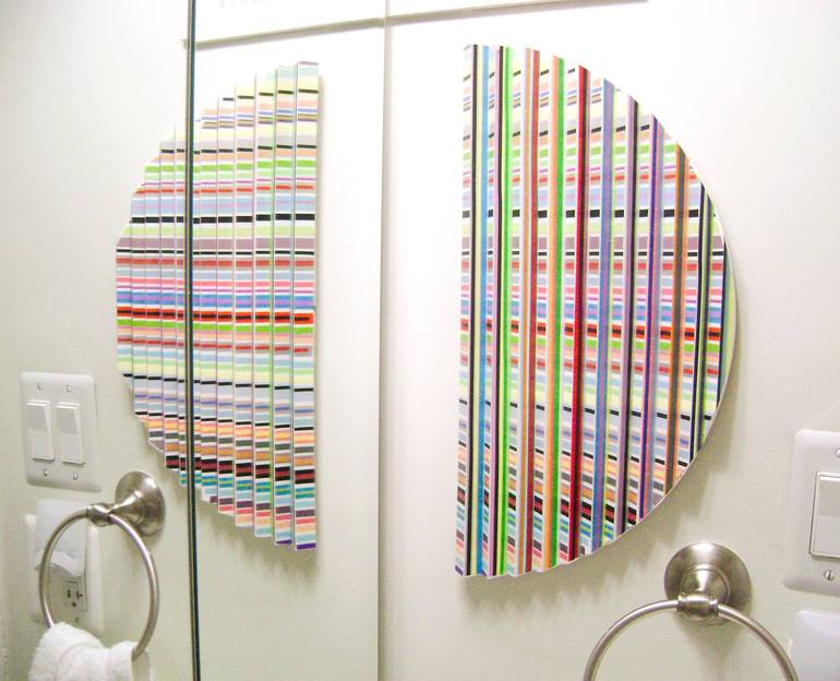 Original Abstract Wall Sculpture by Bob Bradford