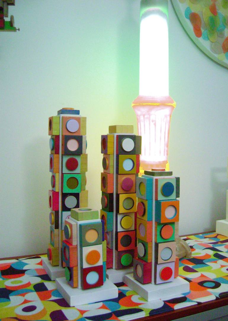 Original Geometric Sculpture by bob bradford