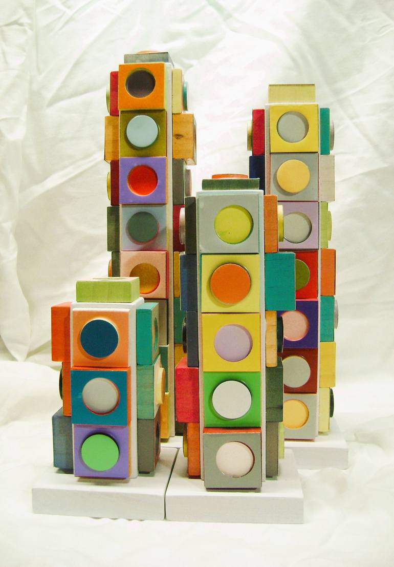 Original Geometric Sculpture by bob bradford