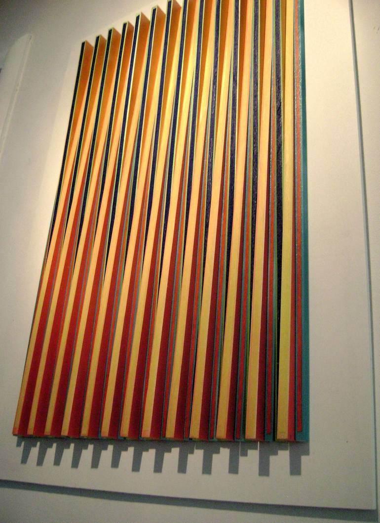 Original Abstract Geometric Sculpture by bob bradford