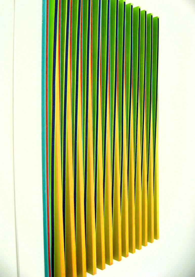 Original Abstract Geometric Sculpture by bob bradford