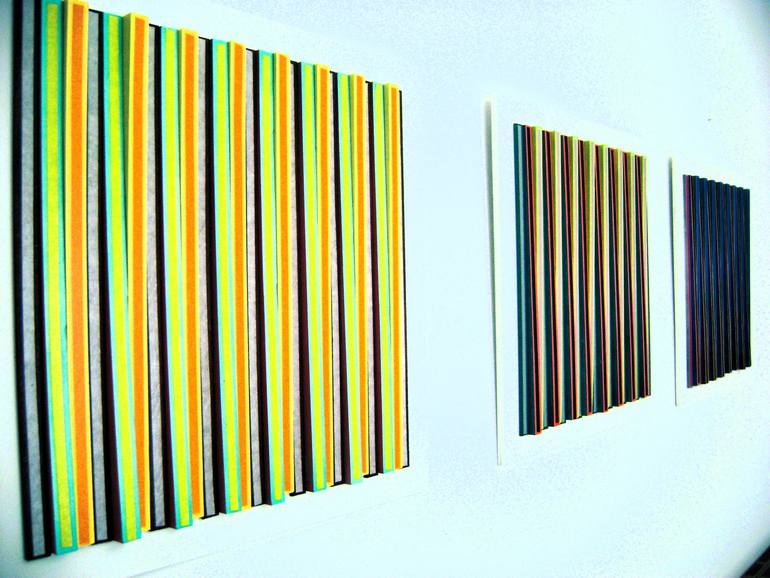 Original Abstract Expressionism Geometric Sculpture by Bob Bradford