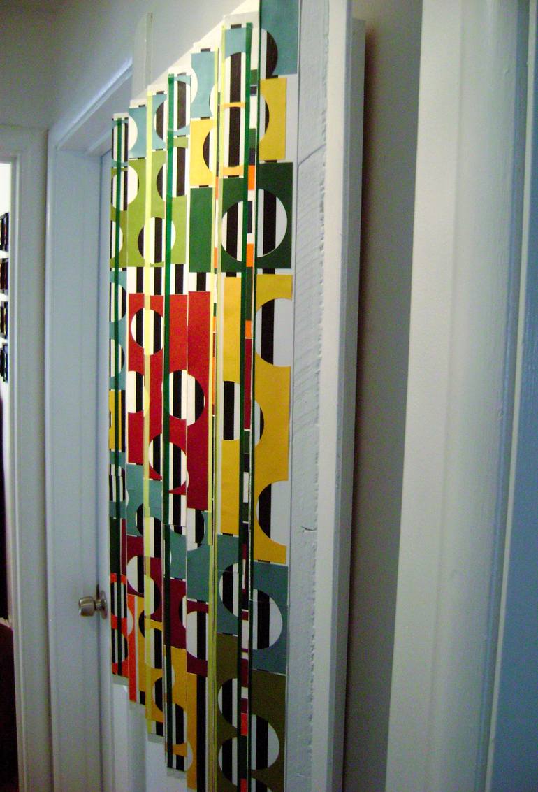 Original Geometric Abstract Sculpture by Bob Bradford