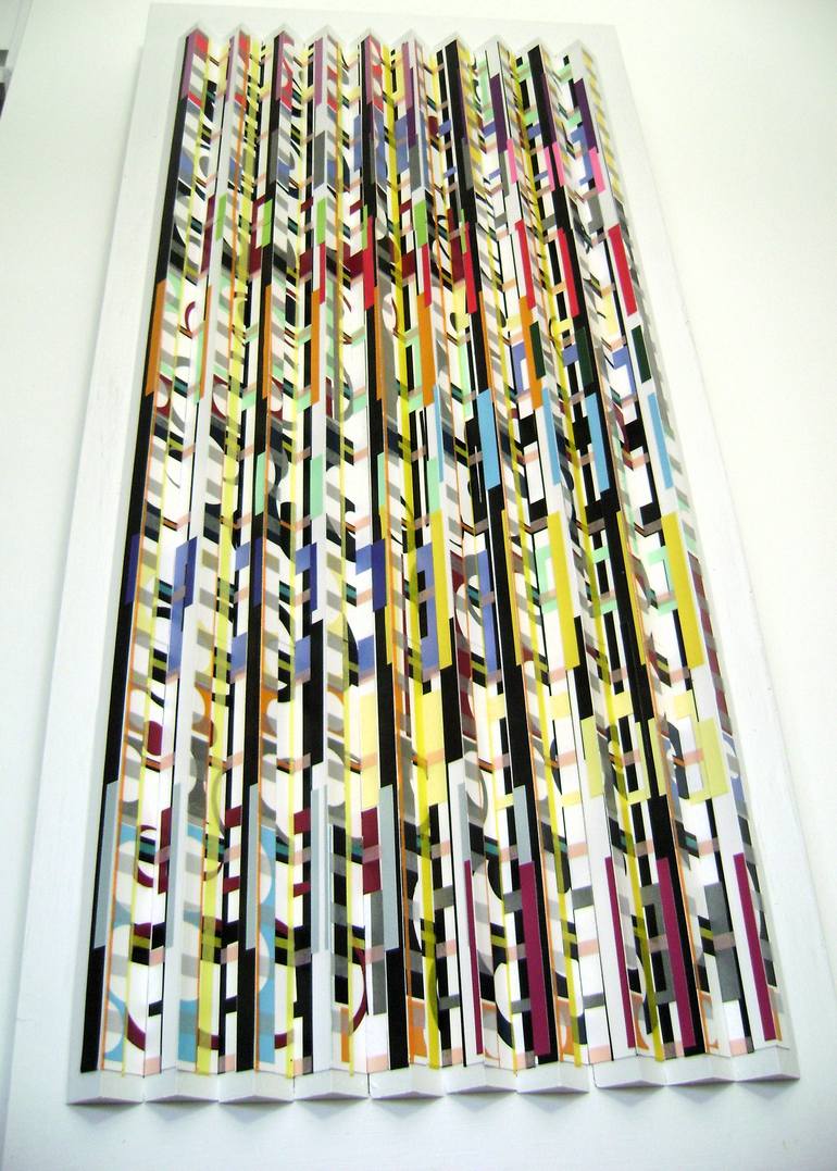 Original Abstract Geometric Sculpture by Bob Bradford