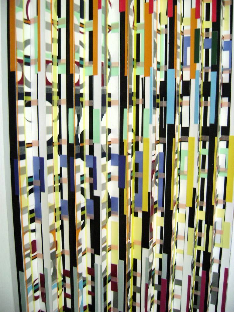 Original Abstract Geometric Sculpture by Bob Bradford