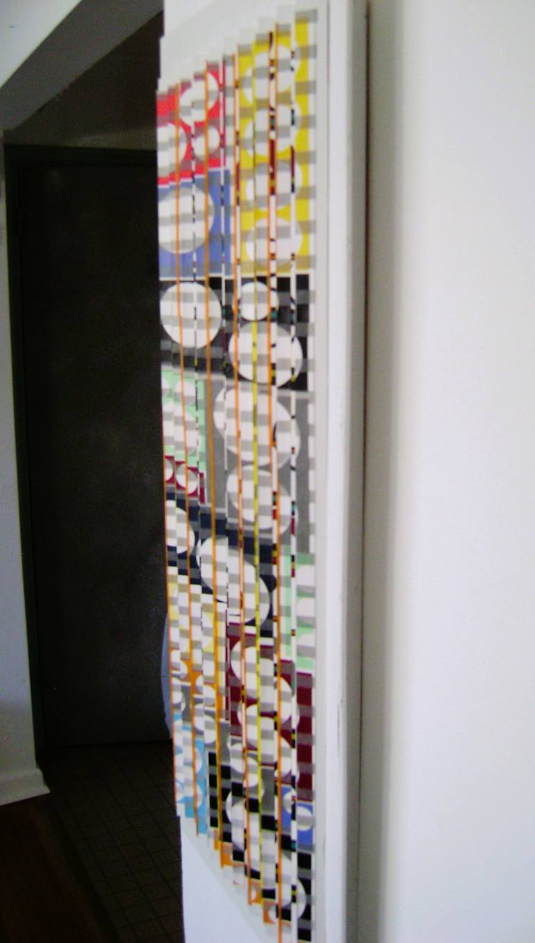 Original Abstract Geometric Sculpture by Bob Bradford