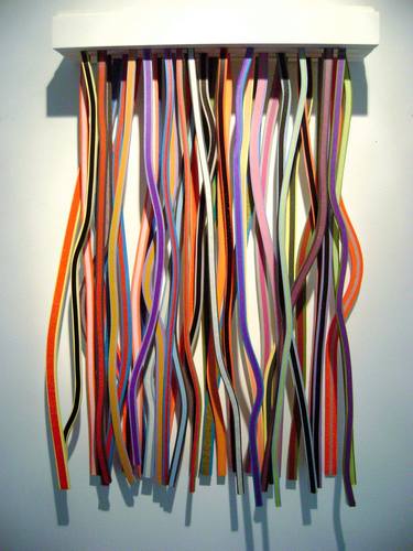 Original Geometric Abstract Sculpture by Bob Bradford