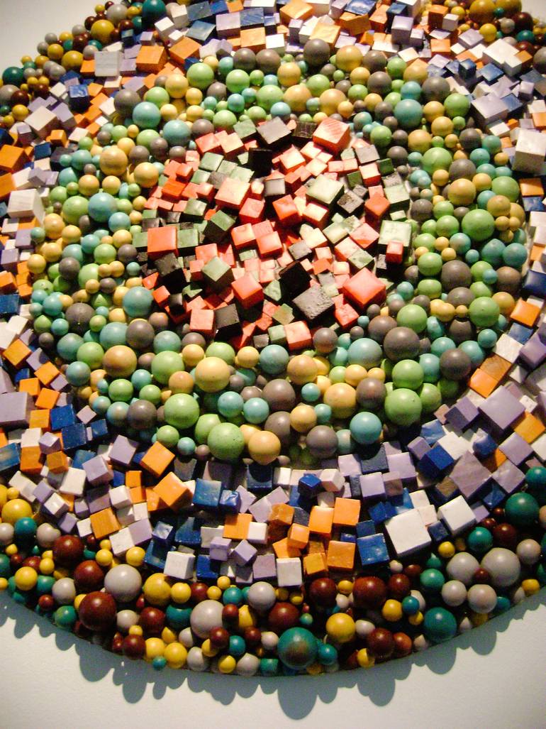 Original Geometric Abstract Sculpture by Bob Bradford