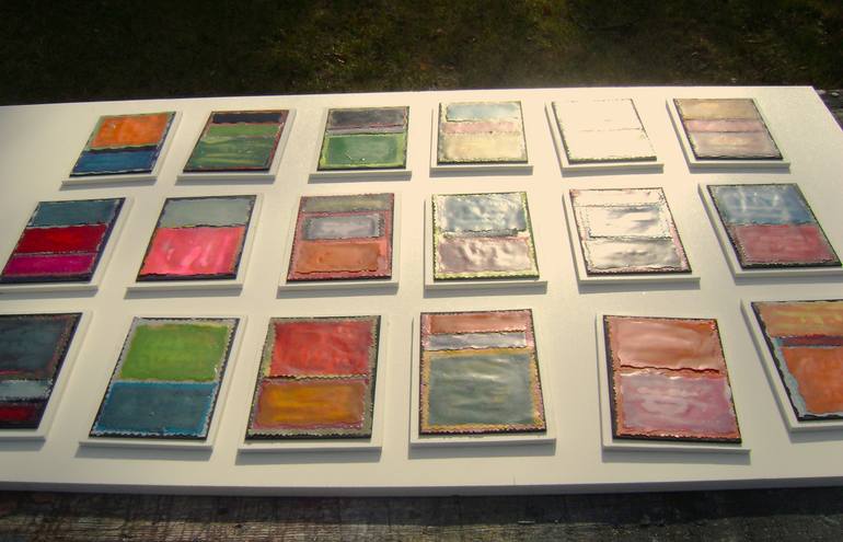 Original Abstract Expressionism Abstract Sculpture by Bob Bradford