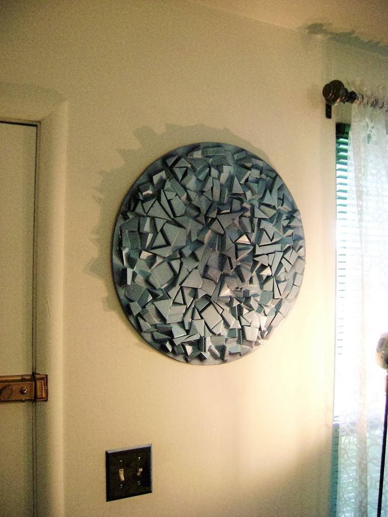 Original Abstract Wall Sculpture by bob bradford