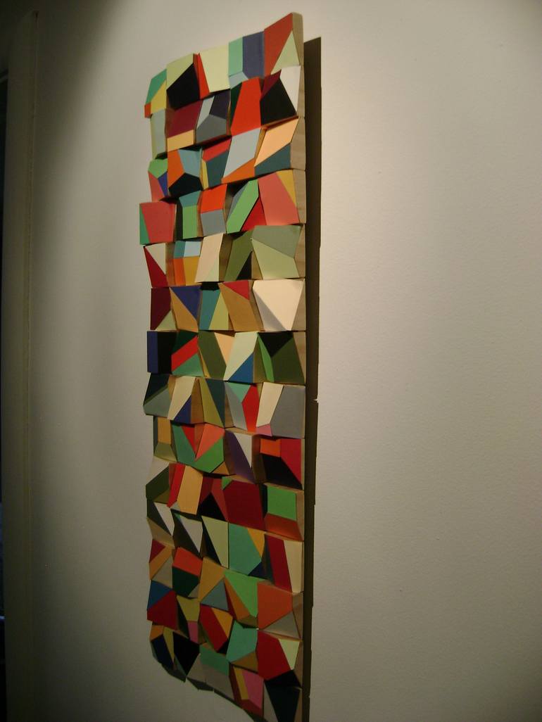 Original Abstract Wall Sculpture by bob bradford