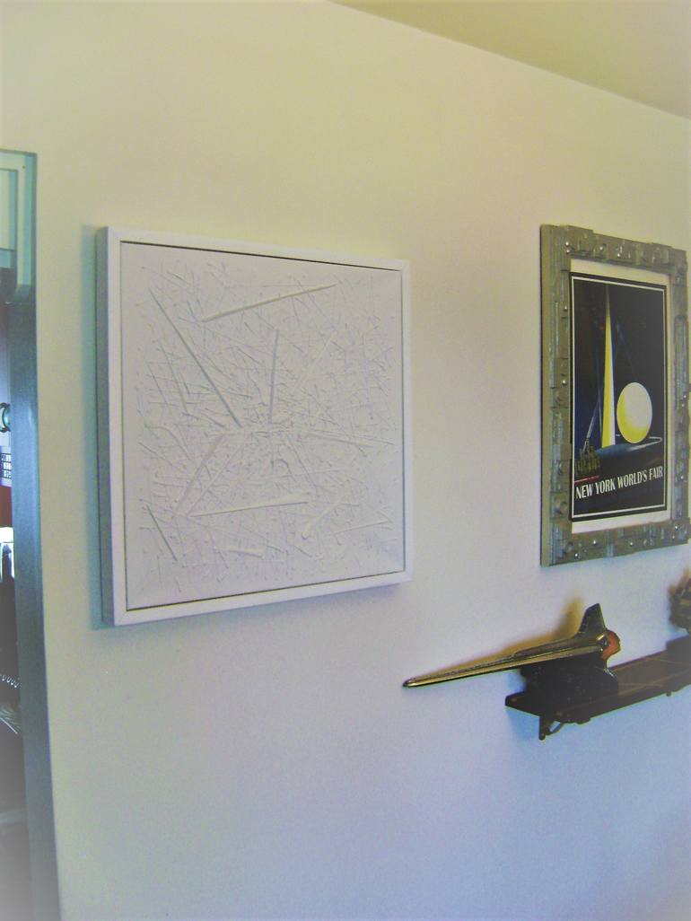 Original Abstract Wall Sculpture by bob bradford