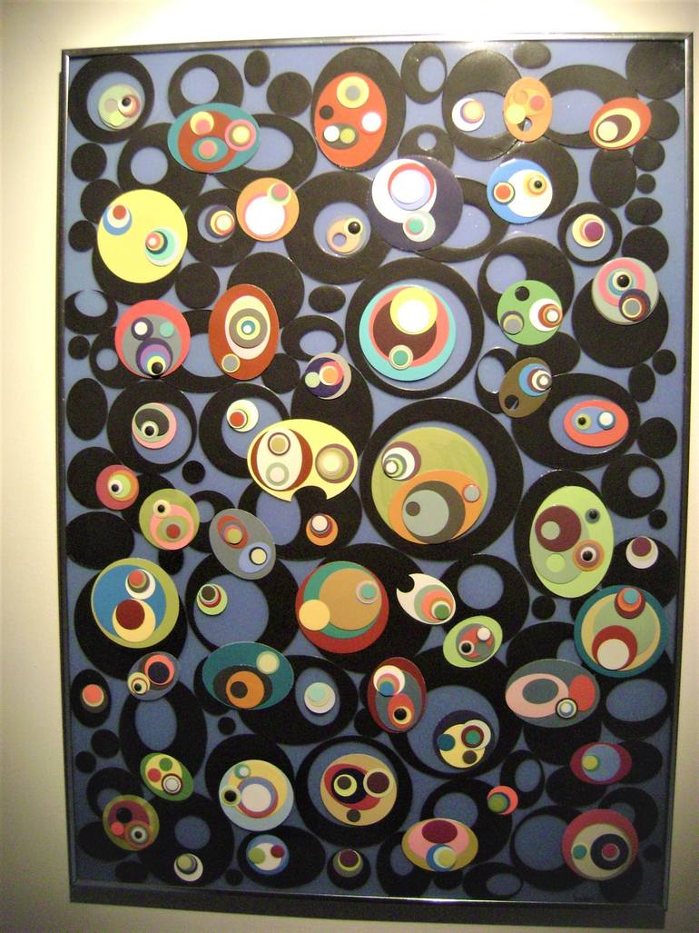 Original Abstract Wall Sculpture by bob bradford