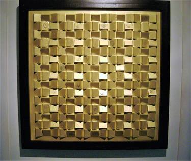 Original Abstract Geometric Sculpture by bob bradford