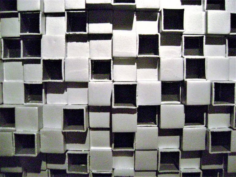 Original Abstract Architecture Sculpture by Bob Bradford