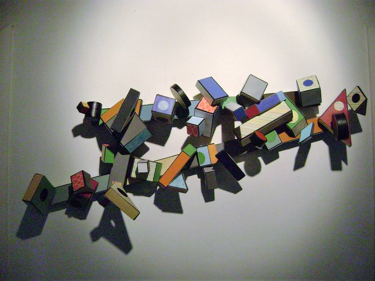 Original Geometric Sculpture by bob bradford