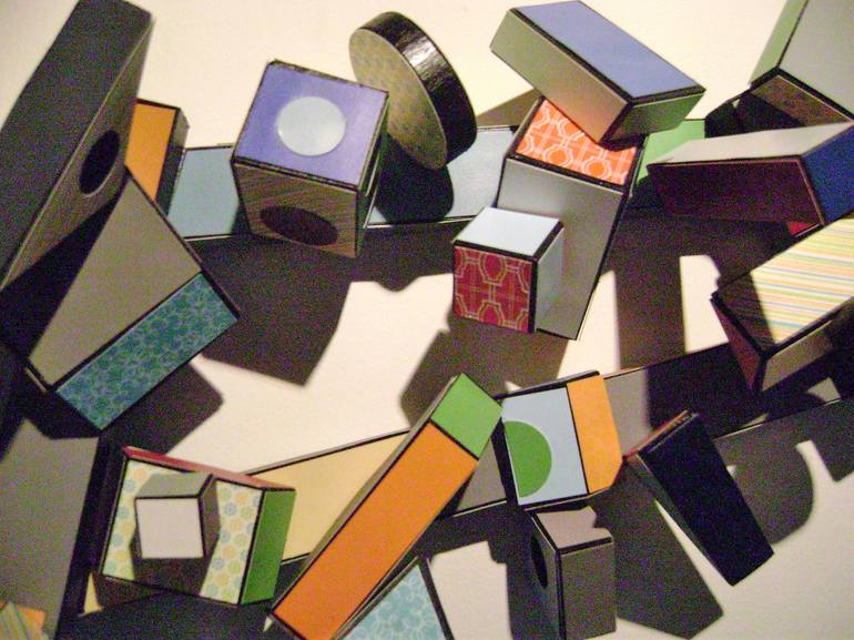 Original Geometric Sculpture by bob bradford