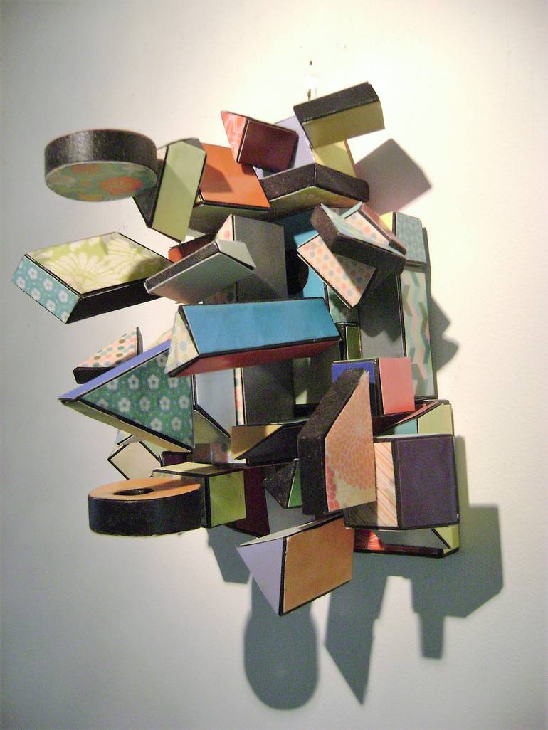 Original Abstract Geometric Sculpture by bob bradford