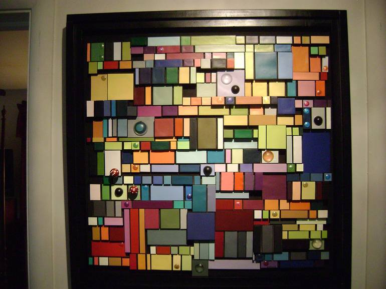 Original Geometric Sculpture by bob bradford