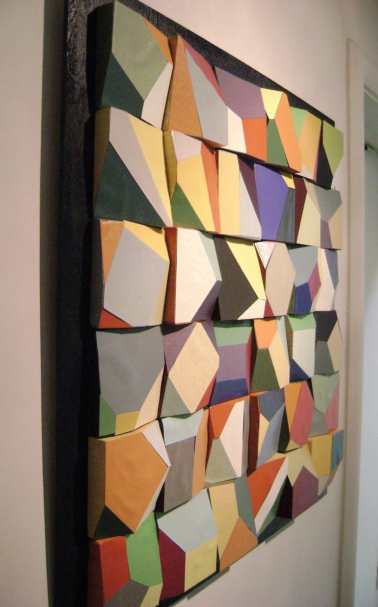 Original Abstract Geometric Sculpture by bob bradford