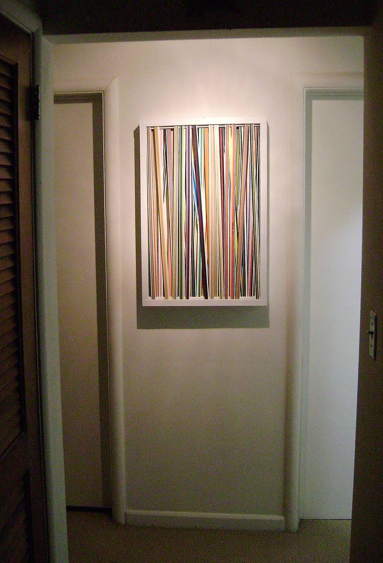 Original Abstract Geometric Sculpture by bob bradford