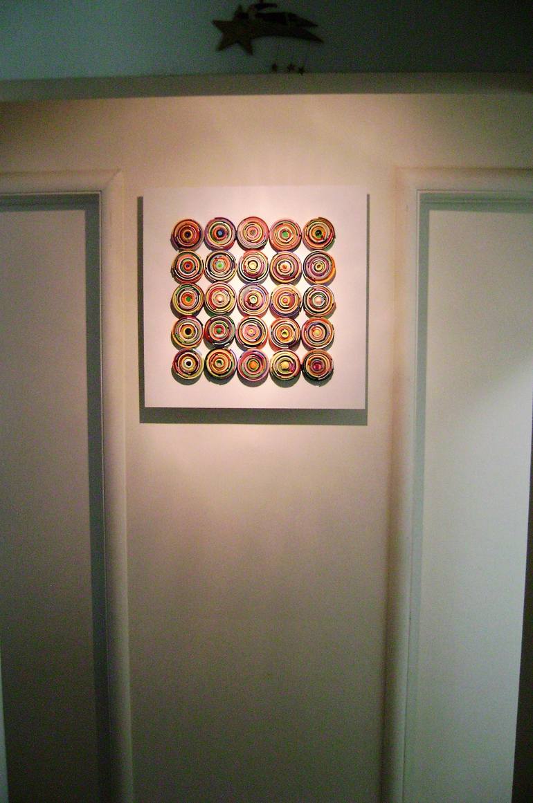 Original Abstract Geometric Sculpture by bob bradford