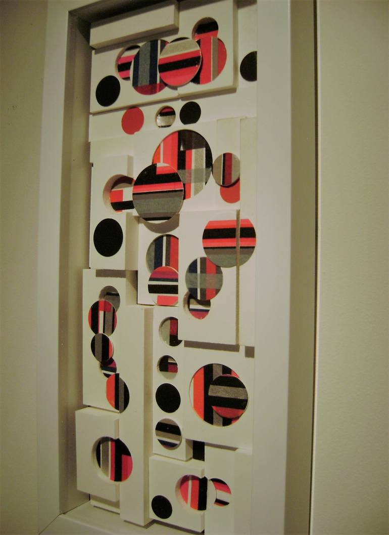 Original Abstract Geometric Sculpture by bob bradford